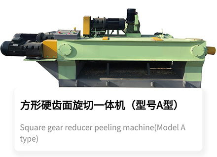 Square gear reducer peeling machine (Model A type)
