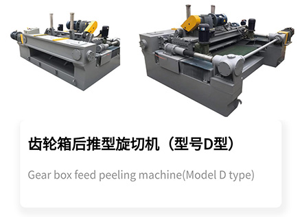 Gear box feed peeling machine (Model D type)